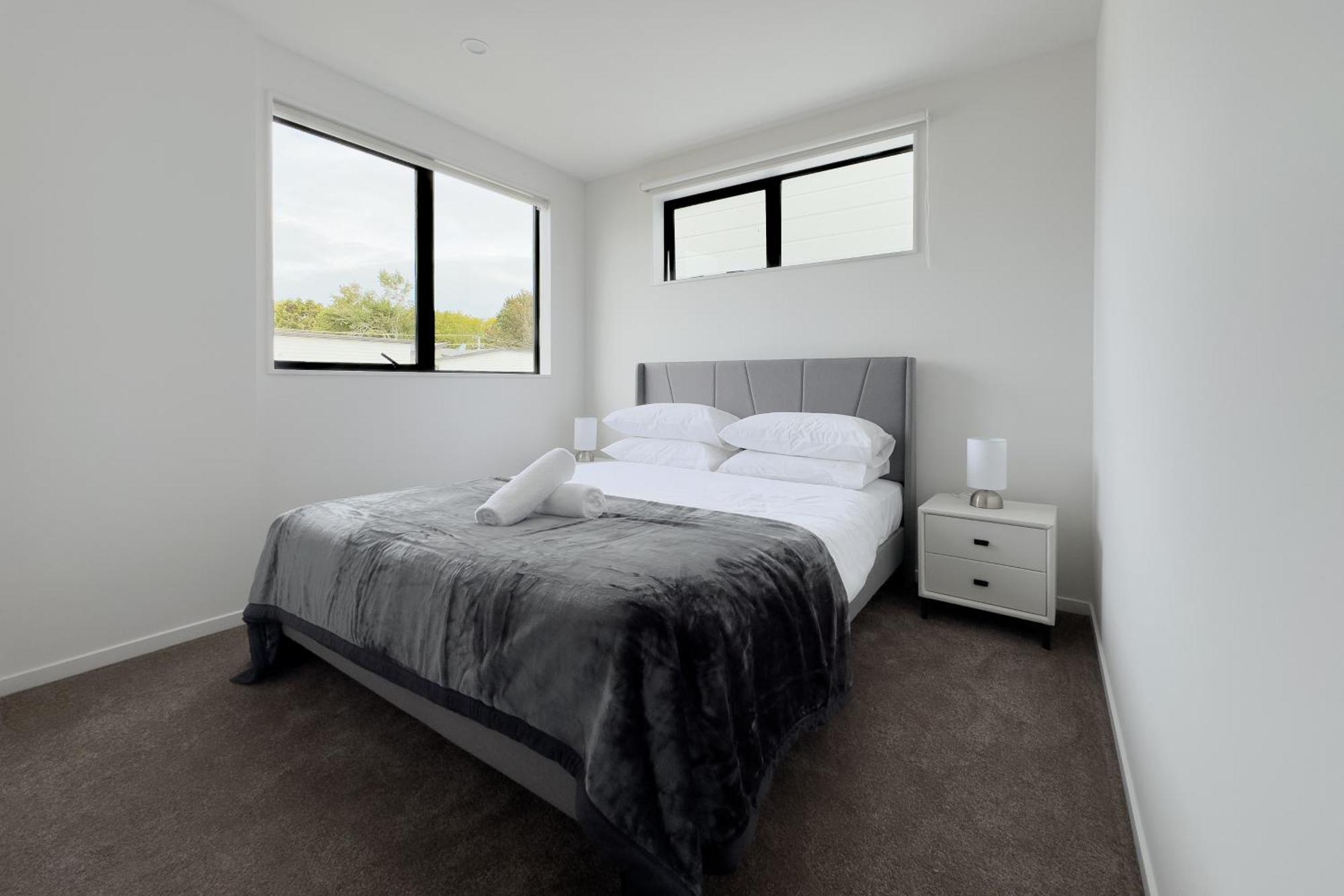 Modern 3-Bds Townhouse In South Auckland Villa Exterior photo