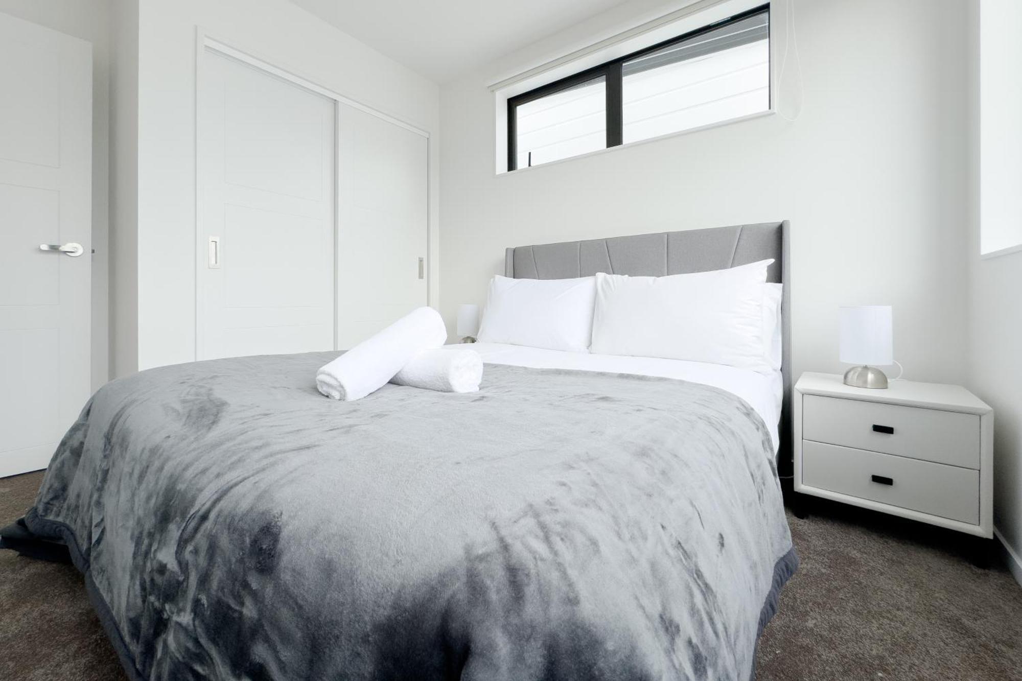 Modern 3-Bds Townhouse In South Auckland Villa Exterior photo